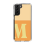 Slim Protection Case［ Original - initial two tone - M orange ］