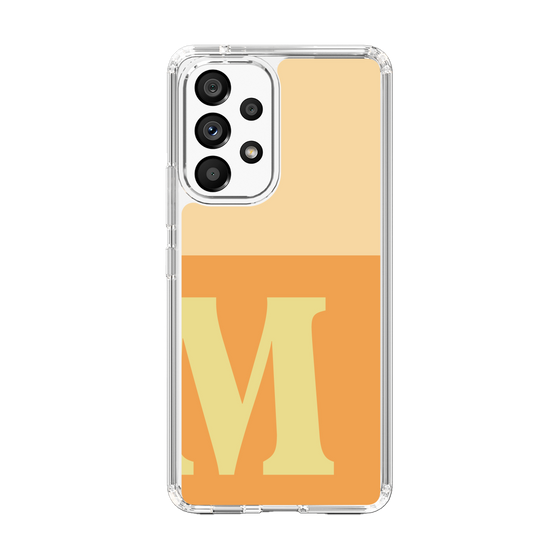 Slim Protection Case［ Original - initial two tone - M orange ］