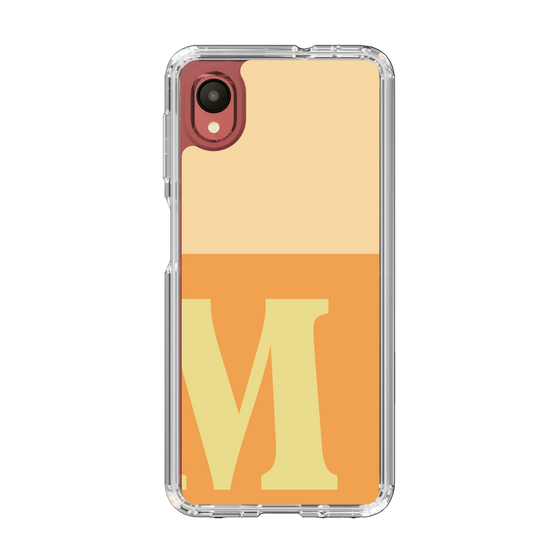 Slim Protection Case［ Original - initial two tone - M orange ］