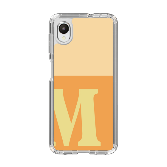 Slim Protection Case［ Original - initial two tone - M orange ］