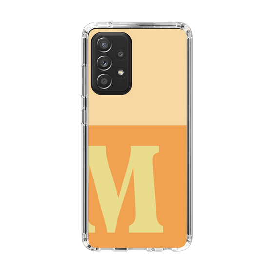 Slim Protection Case［ Original - initial two tone - M orange ］