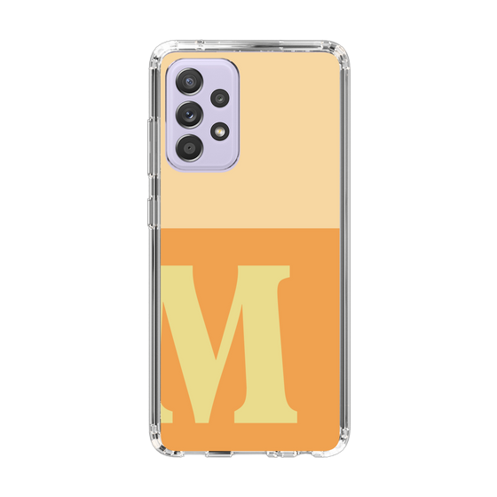 Slim Protection Case［ Original - initial two tone - M orange ］