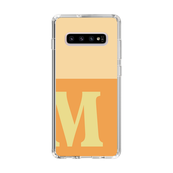Slim Protection Case［ Original - initial two tone - M orange ］