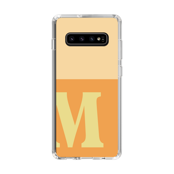 Slim Protection Case［ Original - initial two tone - M orange ］