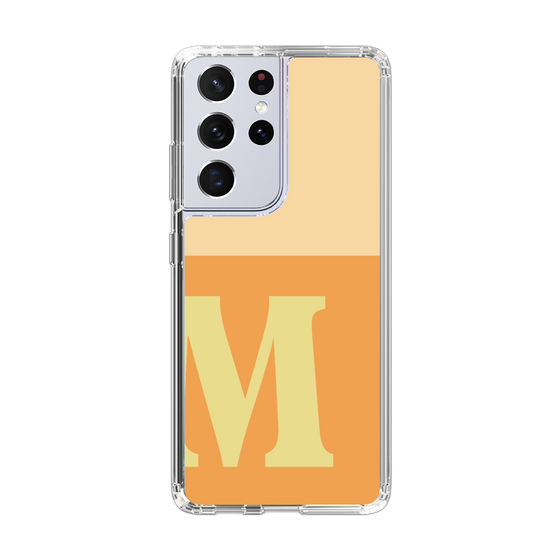 Slim Protection Case［ Original - initial two tone - M orange ］