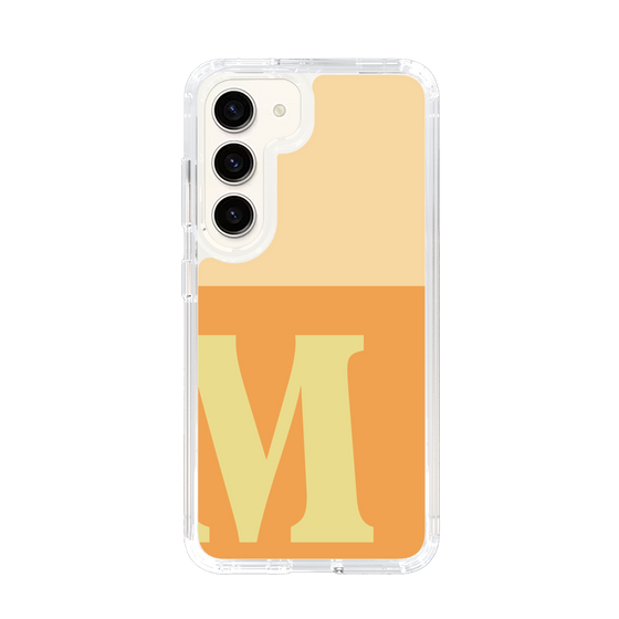 Slim Protection Case［ Original - initial two tone - M orange ］