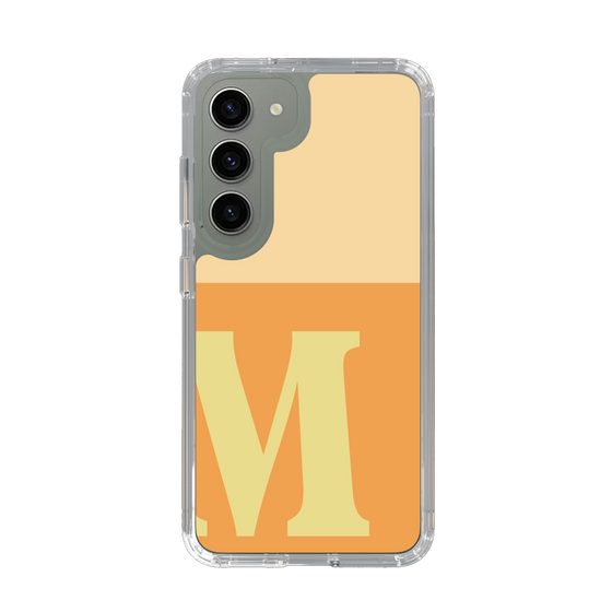 Slim Protection Case［ Original - initial two tone - M orange ］