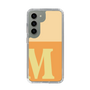 Slim Protection Case［ Original - initial two tone - M orange ］