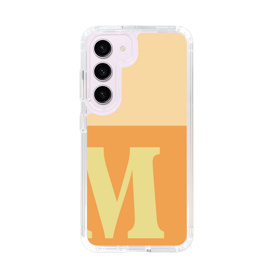 Slim Protection Case［ Original - initial two tone - M orange ］