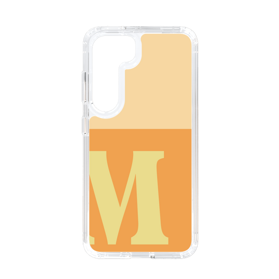 Slim Protection Case［ Original - initial two tone - M orange ］