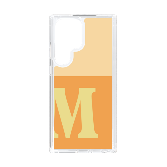 Slim Protection Case［ Original - initial two tone - M orange ］