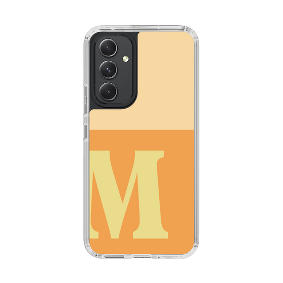 Slim Protection Case［ Original - initial two tone - M orange ］