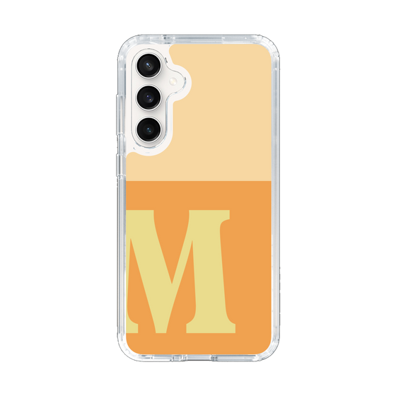 Slim Protection Case［ Original - initial two tone - M orange ］