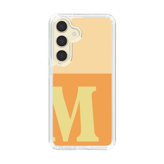 Slim Protection Case［ Original - initial two tone - M orange ］