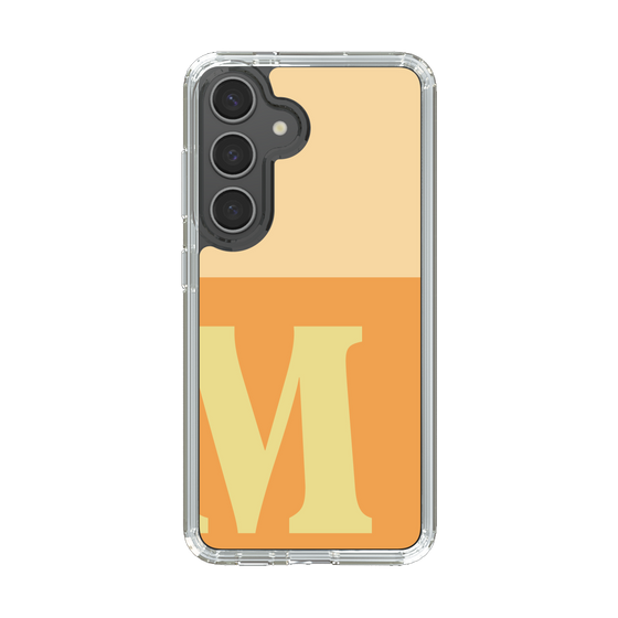 Slim Protection Case［ Original - initial two tone - M orange ］