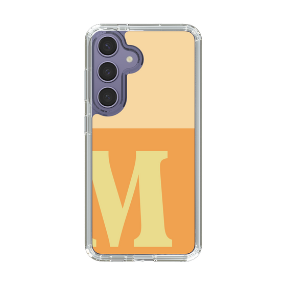 Slim Protection Case［ Original - initial two tone - M orange ］