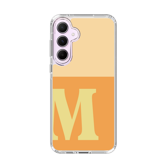 Slim Protection Case［ オリジナル - initial two tone - M orange ］