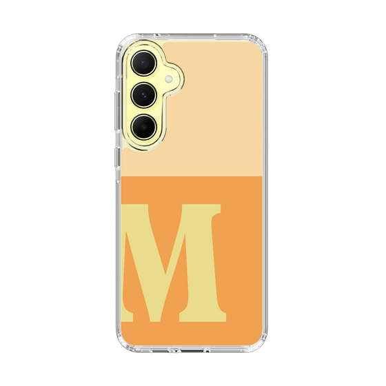 Slim Protection Case［ オリジナル - initial two tone - M orange ］