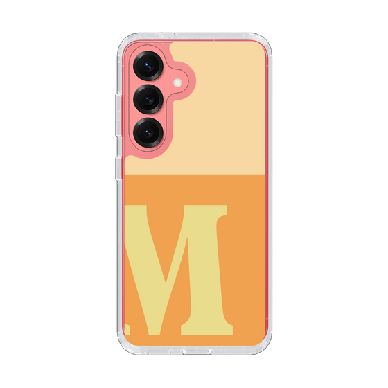 Slim Protection Case［ Original - initial two tone - M orange ］