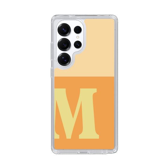 Slim Protection Case［ Original - initial two tone - M orange ］
