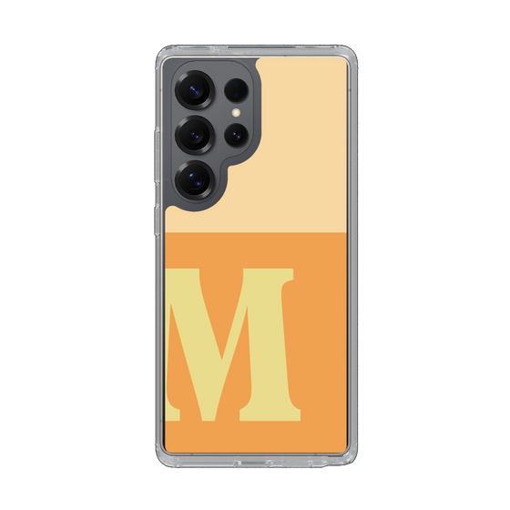 Slim Protection Case［ Original - initial two tone - M orange ］