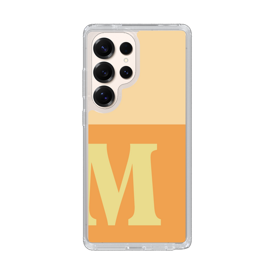 Slim Protection Case［ Original - initial two tone - M orange ］