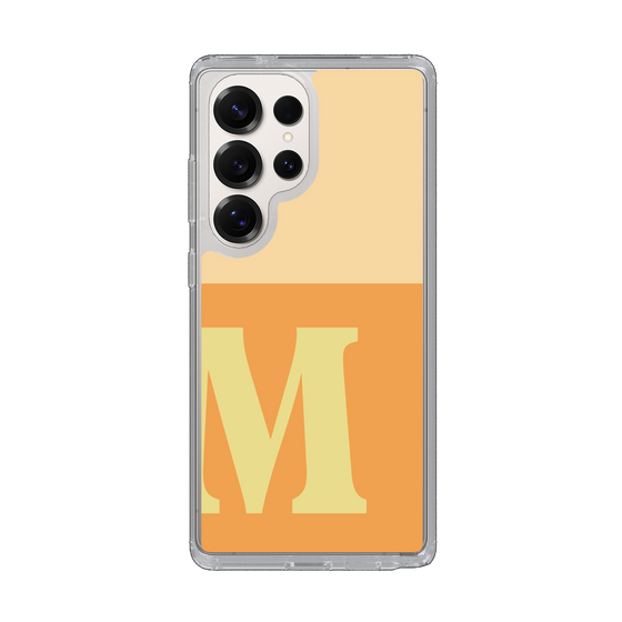 Slim Protection Case［ Original - initial two tone - M orange ］