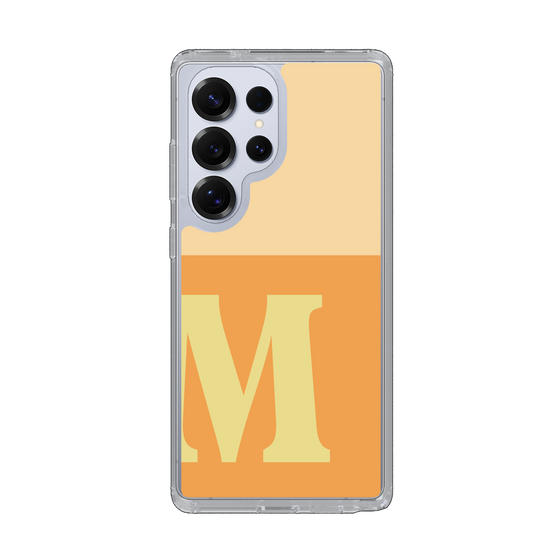 Slim Protection Case［ Original - initial two tone - M orange ］