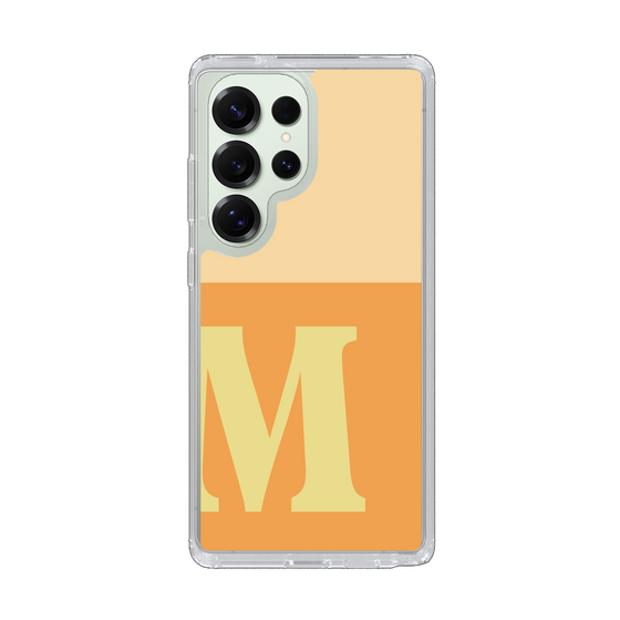 Slim Protection Case［ Original - initial two tone - M orange ］