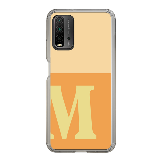 Slim Protection Case［ Original - initial two tone - M orange ］