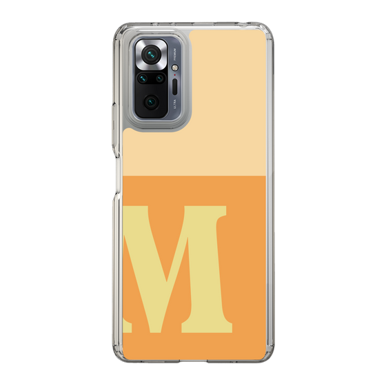 Slim Protection Case［ Original - initial two tone - M orange ］