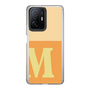 Slim Protection Case［ Original - initial two tone - M orange ］