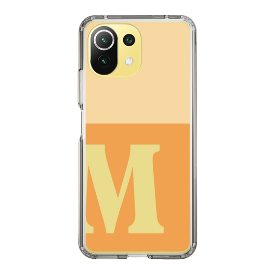 Slim Protection Case［ Original - initial two tone - M orange ］