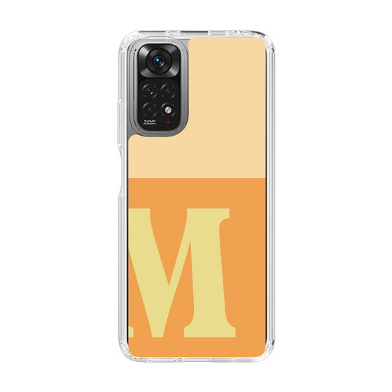 Slim Protection Case［ Original - initial two tone - M orange ］