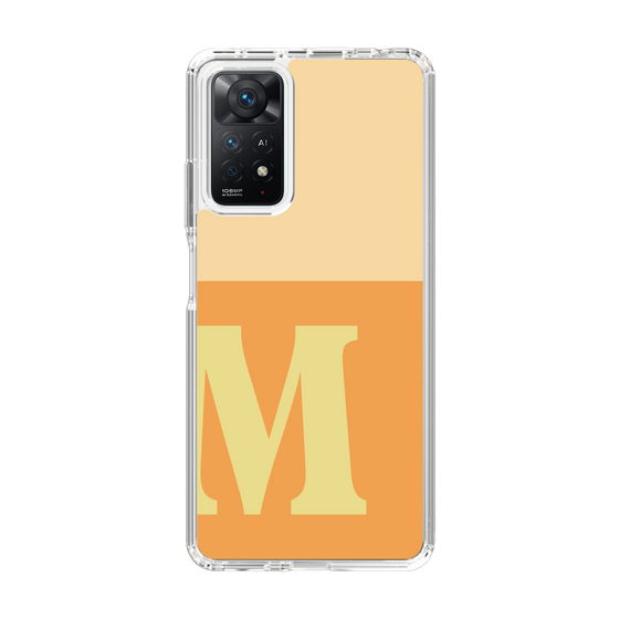 Slim Protection Case［ Original - initial two tone - M orange ］