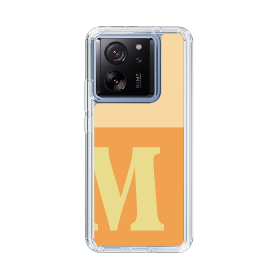 Slim Protection Case［ Original - initial two tone - M orange ］