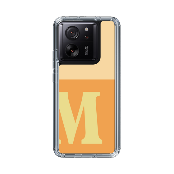 Slim Protection Case［ Original - initial two tone - M orange ］