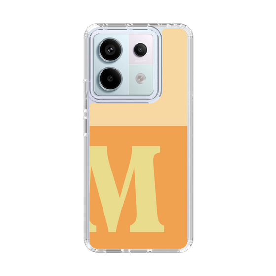 Slim Protection Case［ Original - initial two tone - M orange ］