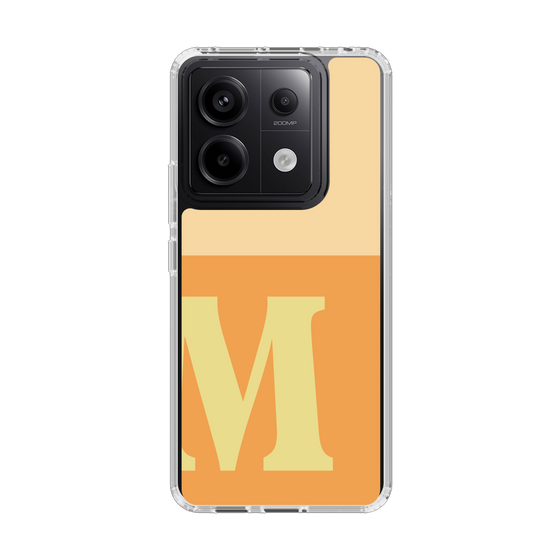 Slim Protection Case［ Original - initial two tone - M orange ］