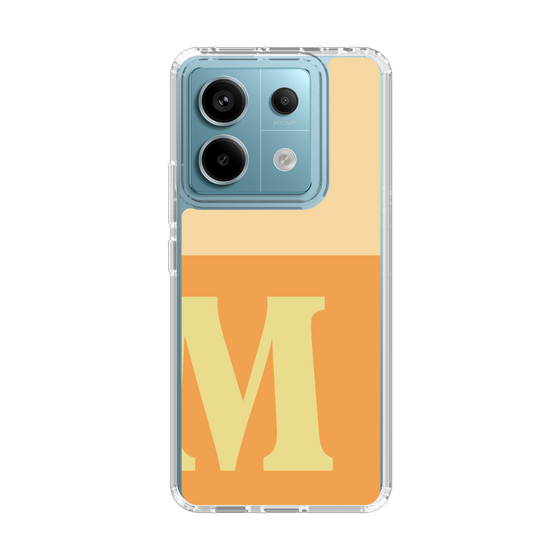 Slim Protection Case［ Original - initial two tone - M orange ］