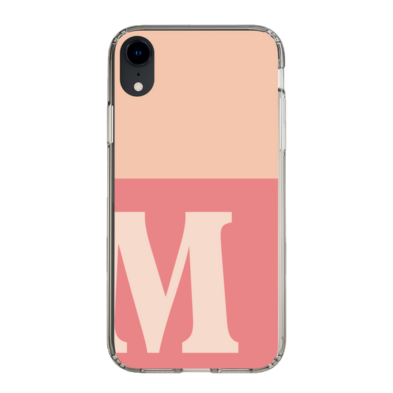 Slim Protection Case［ Original - initial two tone - M pink ］