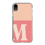 Slim Protection Case［ Original - initial two tone - M pink ］
