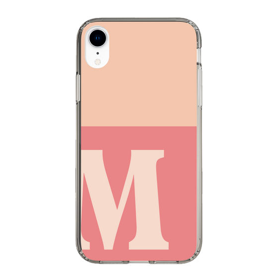 Slim Protection Case［ Original - initial two tone - M pink ］