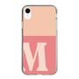 Slim Protection Case［ Original - initial two tone - M pink ］
