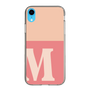Slim Protection Case［ Original - initial two tone - M pink ］