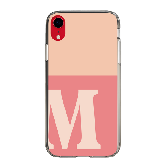 Slim Protection Case［ Original - initial two tone - M pink ］