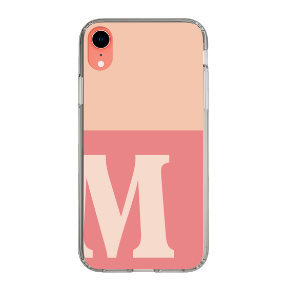 Slim Protection Case［ Original - initial two tone - M pink ］