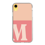 Slim Protection Case［ Original - initial two tone - M pink ］