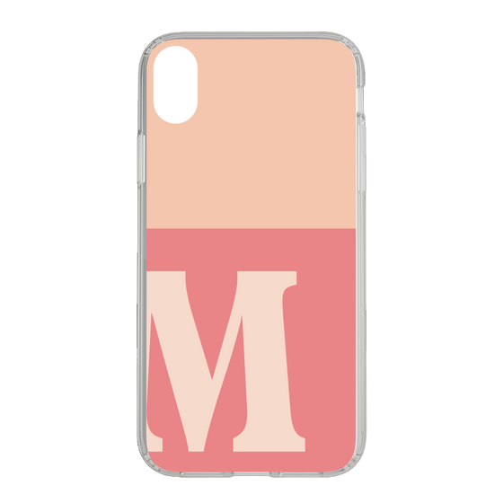 Slim Protection Case［ Original - initial two tone - M pink ］