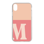 Slim Protection Case［ Original - initial two tone - M pink ］